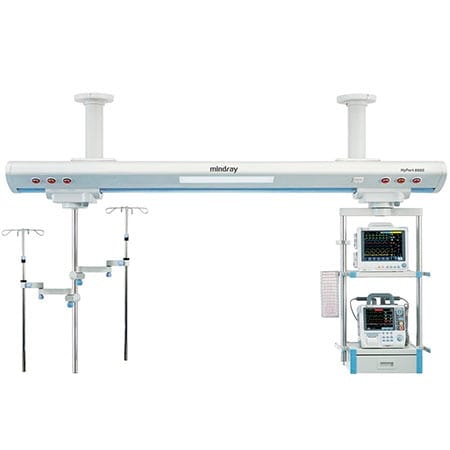 HyPort 8000 — Bras et plafonniers, Mindray