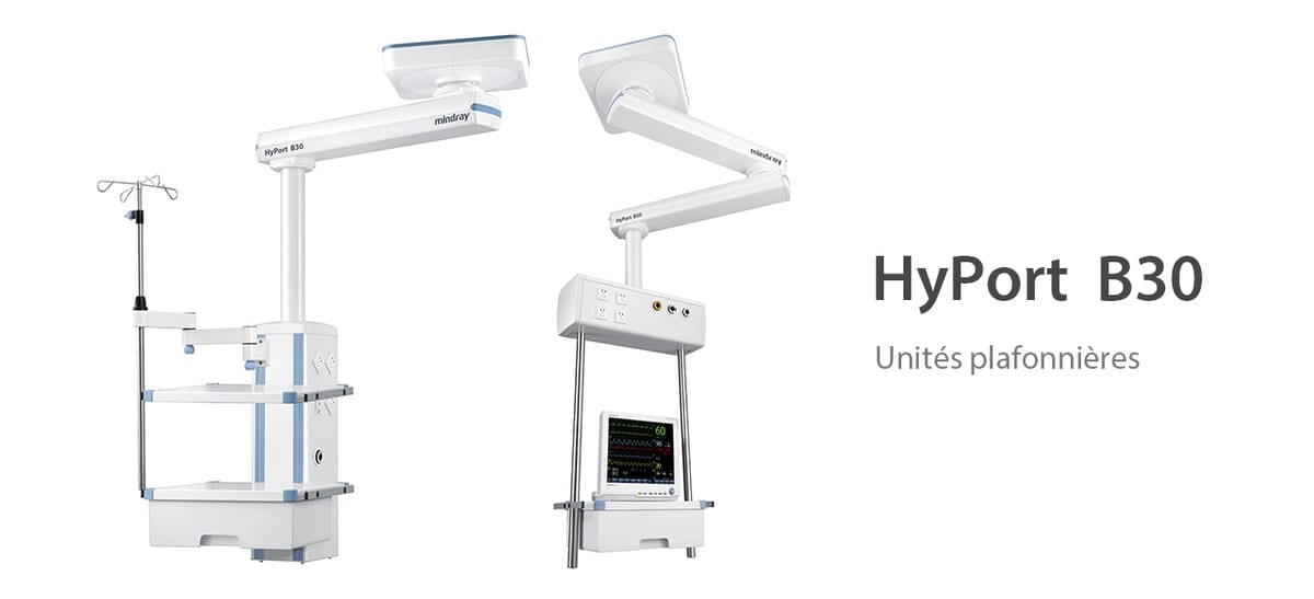 HyPort B30 — Bras et plafonniers, Mindray